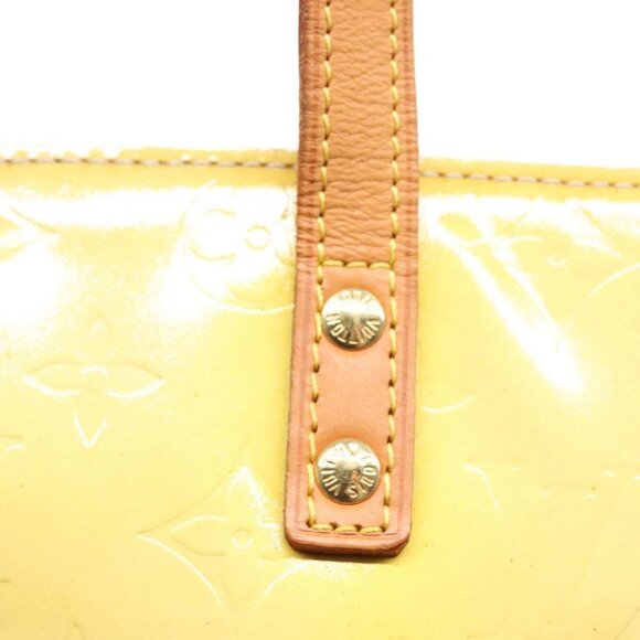 LOUIS VUITTON Monogram Vernis Reade MM Hand Bag Gris M91142 LV Auth bs22838 - Picture 8 of 16